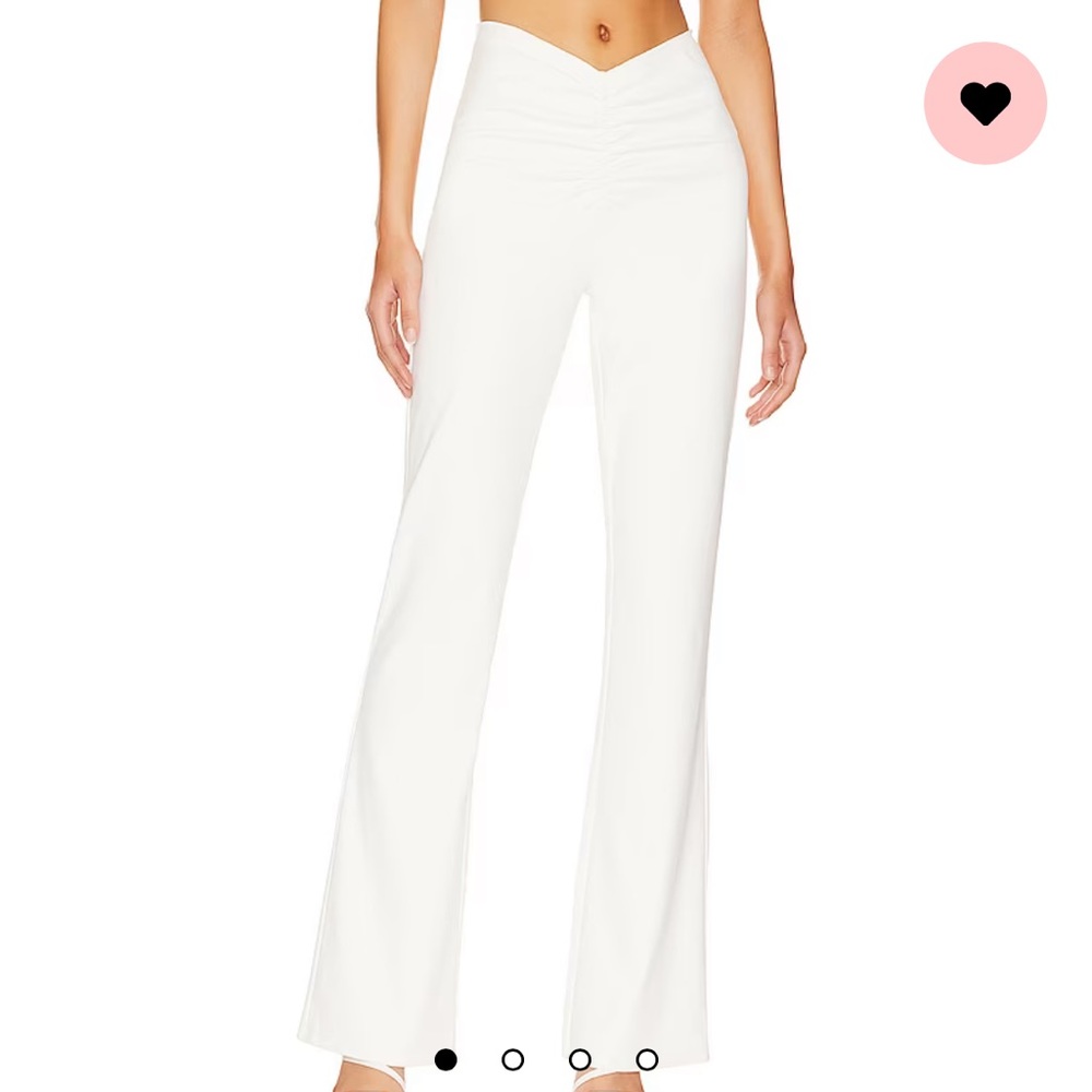 White NBD pants